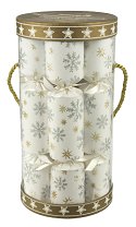 Glitter Snow Sky Crackers  - Drum Gift Box